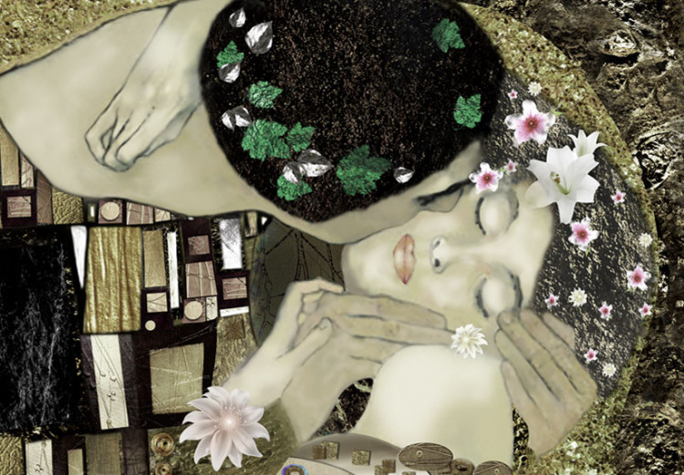 Canvas Art Print  Klimt inspiration - Love 64576 additionalImage 5