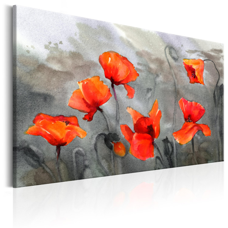 Canvas Poppies (Watercolour) 97976 additionalImage 2