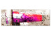 Canvas Art Print Hammer (1 Part) Pink Narrow 107386