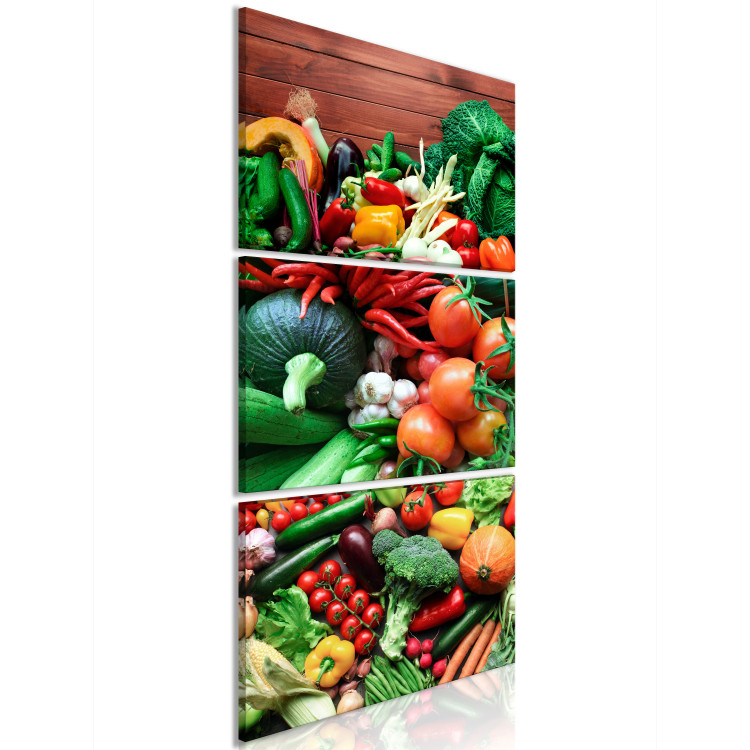 Canvas Vegetables (3 Parts) 113886 additionalImage 2