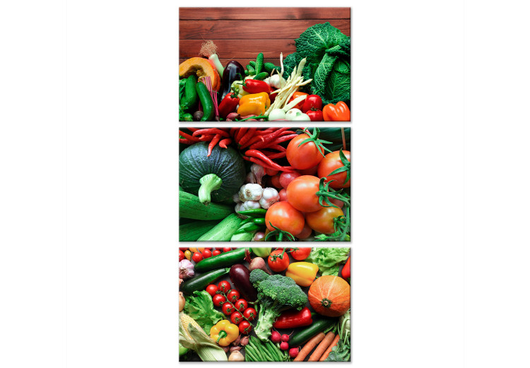 Canvas Vegetables (3 Parts) 113886