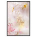 Wall Poster Lilac Paradise - colorful composition with floral motif and water droplets 117886 additionalThumb 16