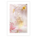Wall Poster Lilac Paradise - colorful composition with floral motif and water droplets 117886 additionalThumb 24