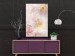 Wall Poster Lilac Paradise - colorful composition with floral motif and water droplets 117886 additionalThumb 27
