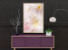 Wall Poster Lilac Paradise - colorful composition with floral motif and water droplets 117886 additionalThumb 3