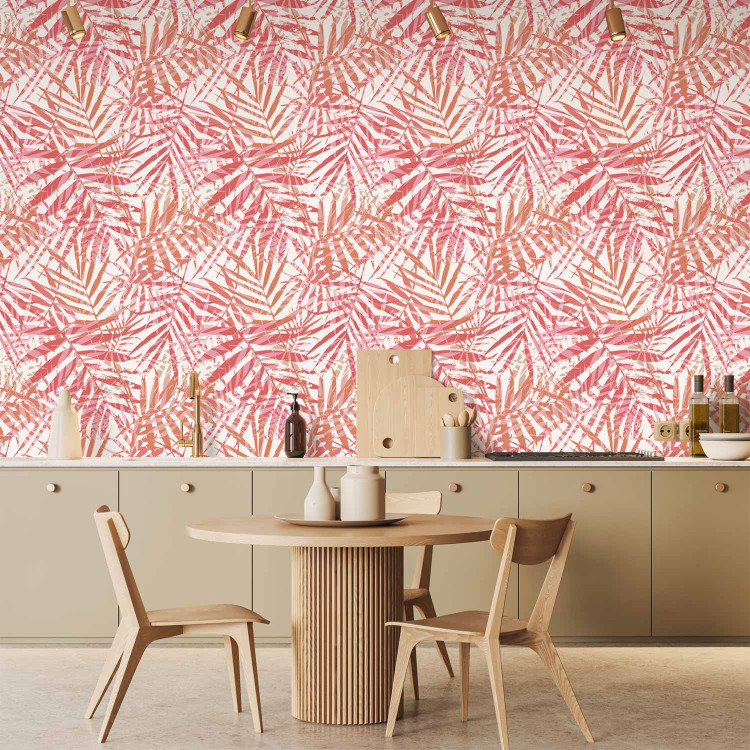 Modern Wallpaper Palm Red 118586 additionalImage 8