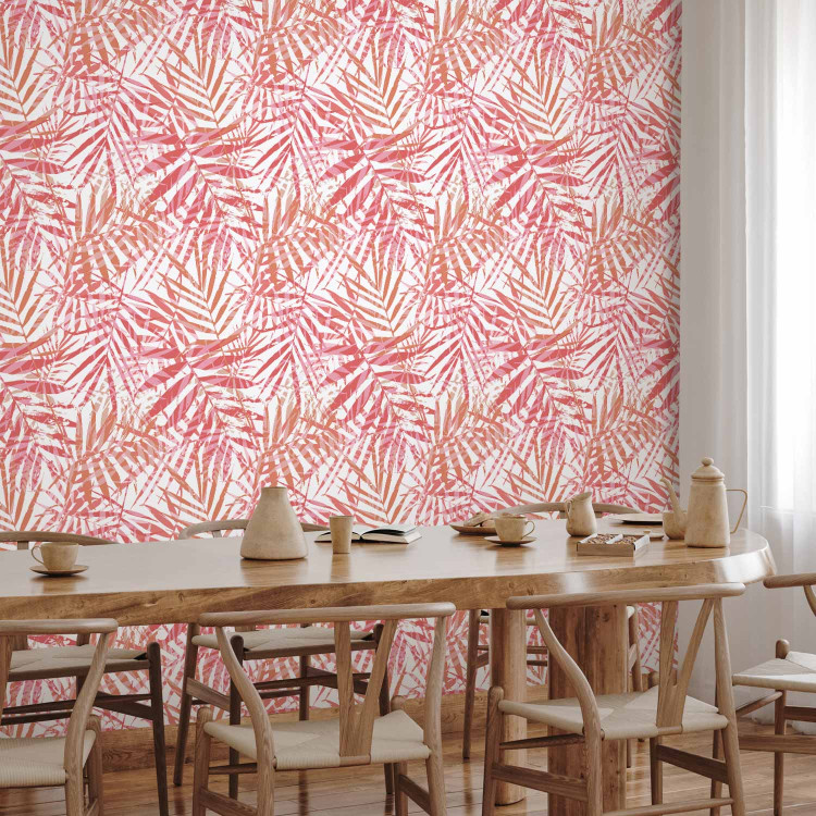 Modern Wallpaper Palm Red 118586 additionalImage 9