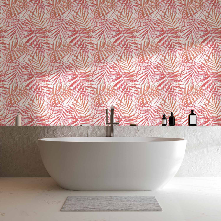 Modern Wallpaper Palm Red 118586 additionalImage 10