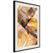 Poster Intensity - industrial geometric abstraction in yellow tones 118986 additionalThumb 9