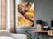 Poster Intensity - industrial geometric abstraction in yellow tones 118986 additionalThumb 23