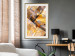 Poster Intensity - industrial geometric abstraction in yellow tones 118986 additionalThumb 21