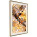 Poster Intensity - industrial geometric abstraction in yellow tones 118986 additionalThumb 6