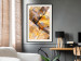Poster Intensity - industrial geometric abstraction in yellow tones 118986 additionalThumb 22