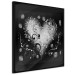 Wall Poster Gift Me Love - black and white heart adorned with floral ornaments 121886 additionalThumb 10