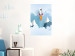 Wall Poster Rocket in the Clouds - rocket flying amidst mountains and clouds in a pastel style 125086 additionalThumb 17