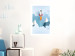 Wall Poster Rocket in the Clouds - rocket flying amidst mountains and clouds in a pastel style 125086 additionalThumb 4