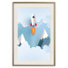 Wall Poster Rocket in the Clouds - rocket flying amidst mountains and clouds in a pastel style 125086 additionalThumb 19