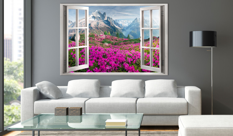 Large canvas print Alpine Rhododendrons [Large Format] 125386 additionalImage 5