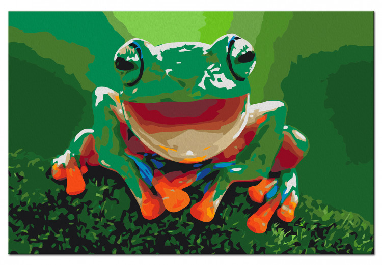 Paint by Number Kit Laughing Frog 127486 additionalImage 6