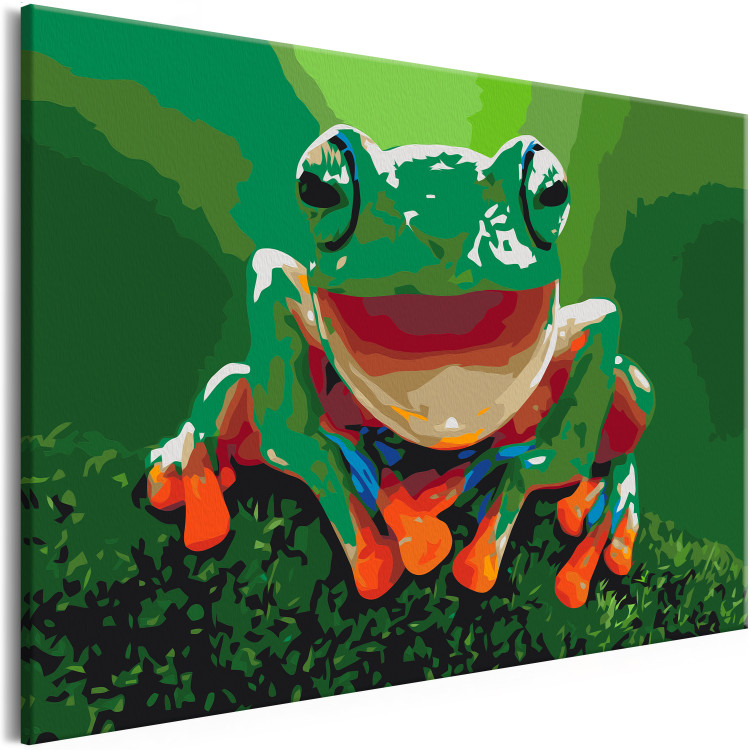 Paint by Number Kit Laughing Frog 127486 additionalImage 4