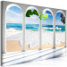 Large canvas print Columns and Sea [Large Format] 128886 additionalThumb 2