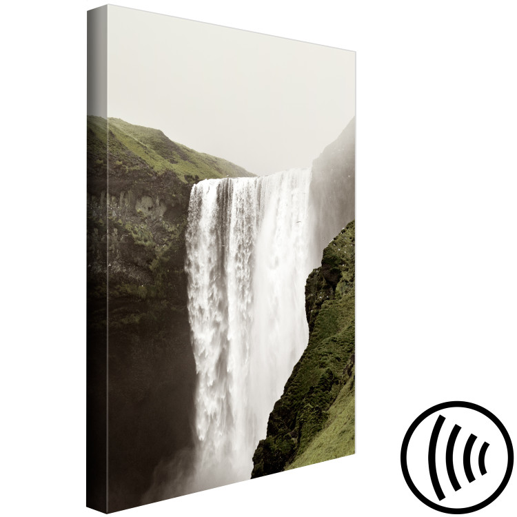 Canvas Majesty of Nature (1-piece) Vertical - landscape of a grand waterfall 130286 additionalImage 6