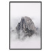 Poster Half Dome - majestic mountain landscape embraced by bright clouds 130386 additionalThumb 16