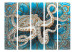 Room Divider Zen Octopus II (5-piece) - animal composition in a colorful pattern 133386 additionalThumb 3