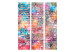Room Divider Colorful Brick (3-piece) - colorful composition with brick texture 133486 additionalThumb 3