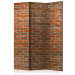 Folding Screen Urban Boundary - texture simulating a building of red bricks 133586