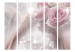 Room Divider Screen Dewy Roses II - pink roses on a fanciful luxury background 133886 additionalThumb 3