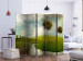 Folding Screen Autumn - Landscape II - landscape of meadows and fields with trees against the sky 133986 additionalThumb 2