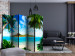 Room Divider Wonderful Coast II - beach and ocean landscape with a paradise island backdrop 134086 additionalThumb 4