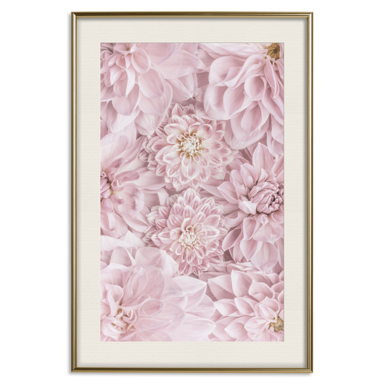 Wall Poster Morning Flowers - composition of pink flowers in a romantic motif 135586 additionalImage 27