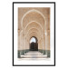 Poster Mosque in Casablanca - architectural composition of a building with columns 135786 additionalThumb 14