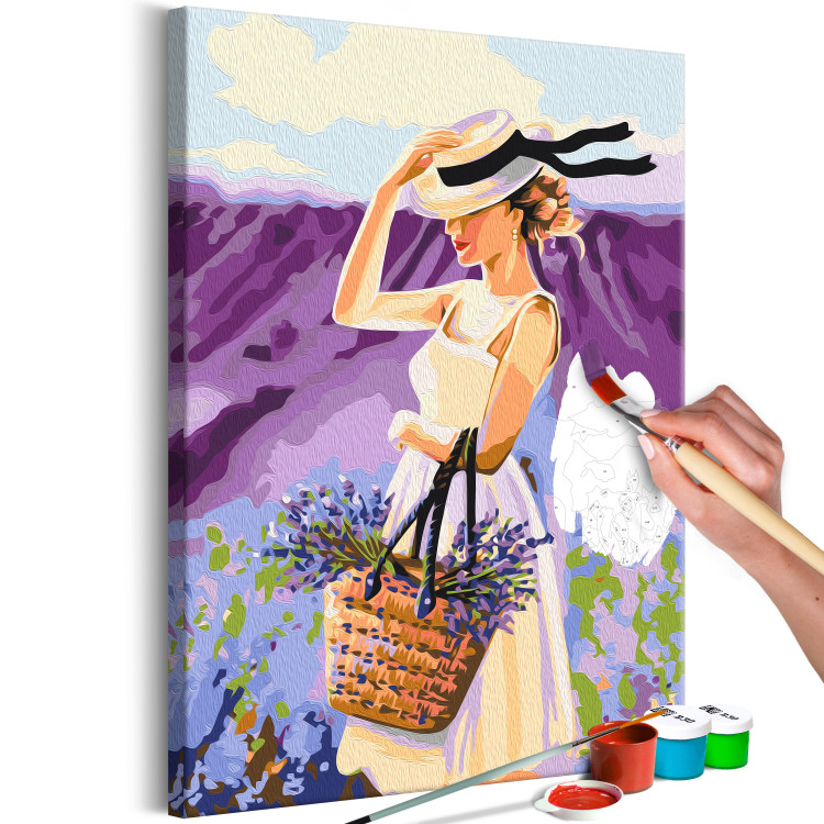 Paint by Number Kit Lavender Girl 136986 additionalImage 4