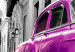 Large canvas print Cuban Classic Car (Pink) [Large Format] 137586 additionalThumb 5