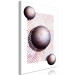 Canvas Art Print Marble Planets (1-piece) Vertical - geometric abstraction 138786 additionalThumb 2