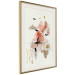 Wall Poster Abstraction in Warm Tones - Watercolor, Traces of Color and Traces of Gold 146186 additionalThumb 11