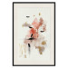 Wall Poster Abstraction in Warm Tones - Watercolor, Traces of Color and Traces of Gold 146186 additionalThumb 23