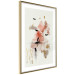 Wall Poster Abstraction in Warm Tones - Watercolor, Traces of Color and Traces of Gold 146186 additionalThumb 12