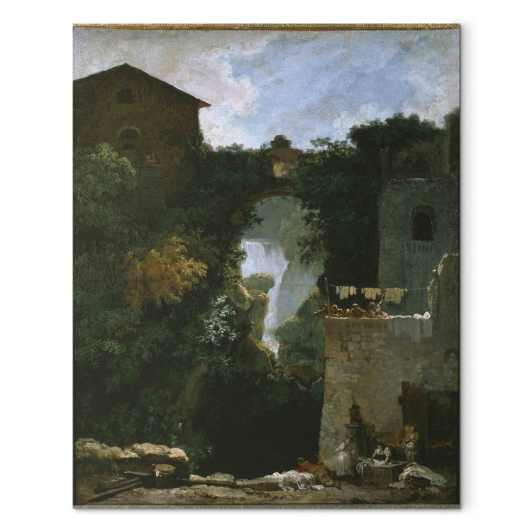 Reproduction Painting Waterfalls at Tivoli 153686