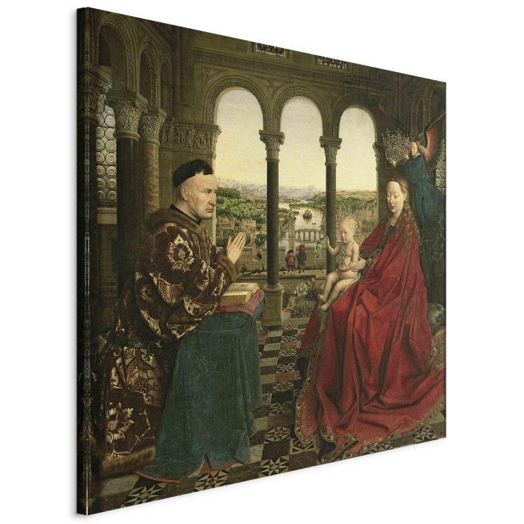 Art Reproduction The Rolin Madonna (La Vierge au Chancelier Rolin) 157786 additionalImage 2