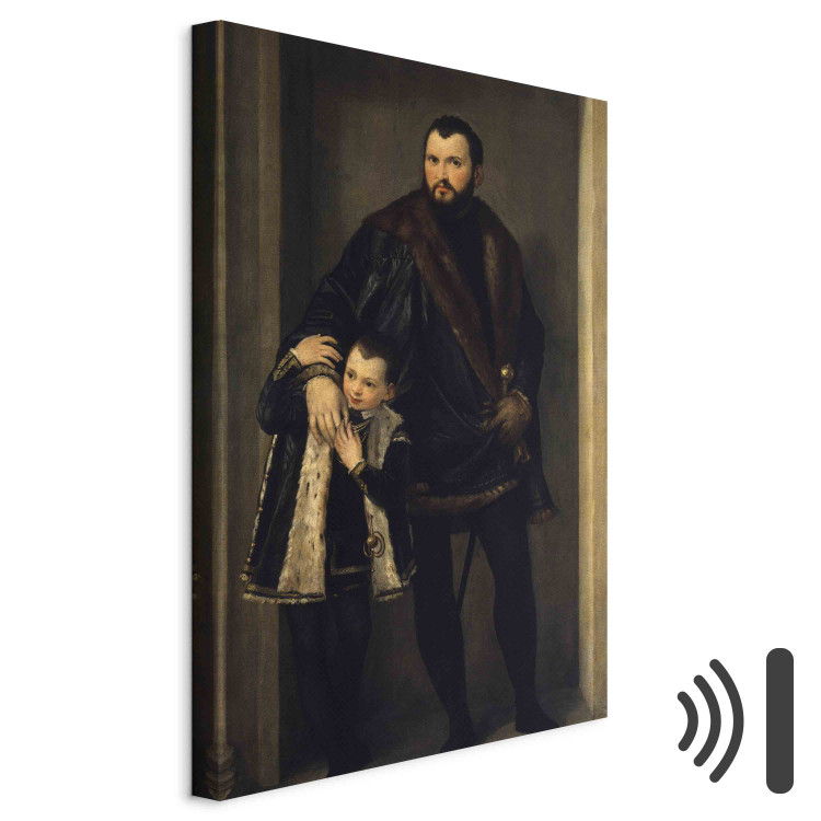 Art Reproduction Portrait of Count Giuseppe (Iseppo) da Porto and his son Adriano 159086 additionalImage 8