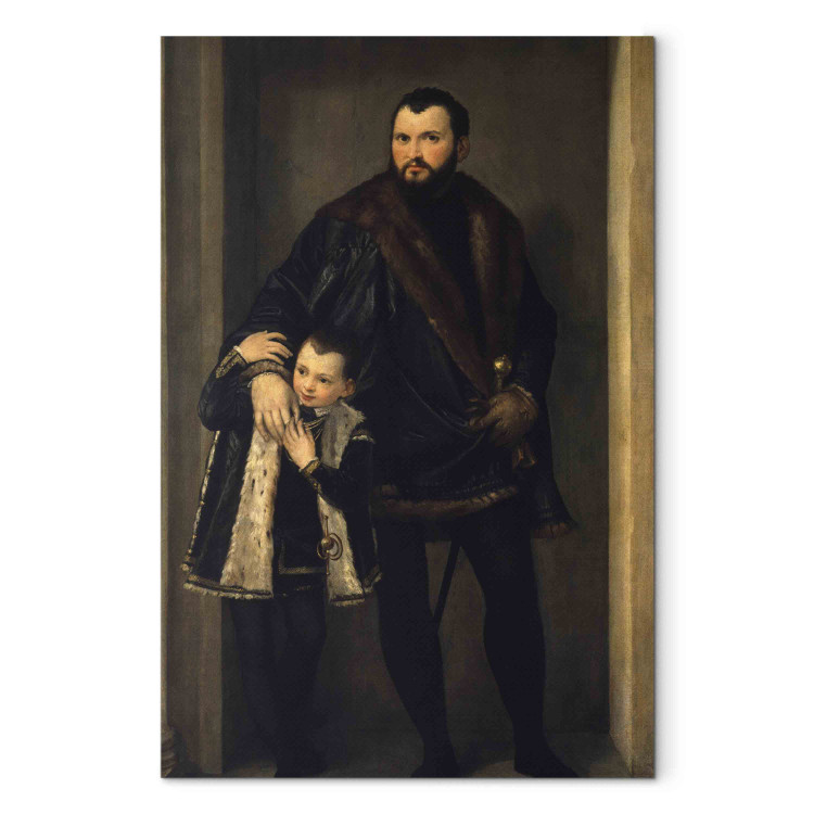 Art Reproduction Portrait of Count Giuseppe (Iseppo) da Porto and his son Adriano 159086 additionalImage 7