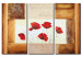 Canvas Poppies in a stylish setting 48586
