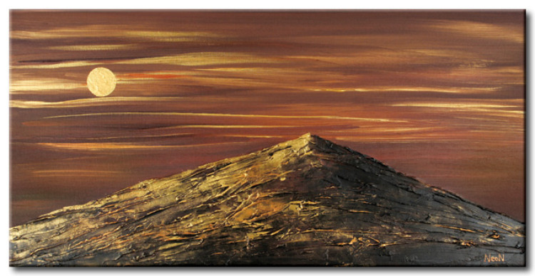 Canvas Print Dante's mountain 49686