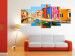 Canvas Art Print Waterfront in rainbow colors 50586 additionalThumb 3