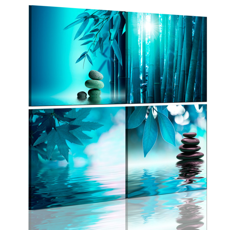 Canvas Print Turquoise peace 58586 additionalImage 2