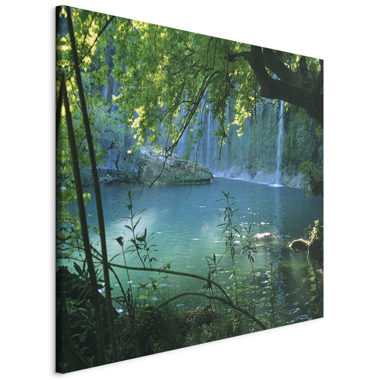 Canvas Art Print Waterfall in the paradise 90086 additionalImage 2